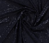 Navy stretch 2mm sequins